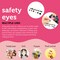3 PACK - Safety Eyes for Amigurumi (300pcs Set). Plastic Safety Eyes and Noses for Crochet (10 Colors). Assorted Stuffed Animal Eyes for Crochet, Dolls, Teddy Bear, Button, Toy & Crafts (6mm-14mm)
